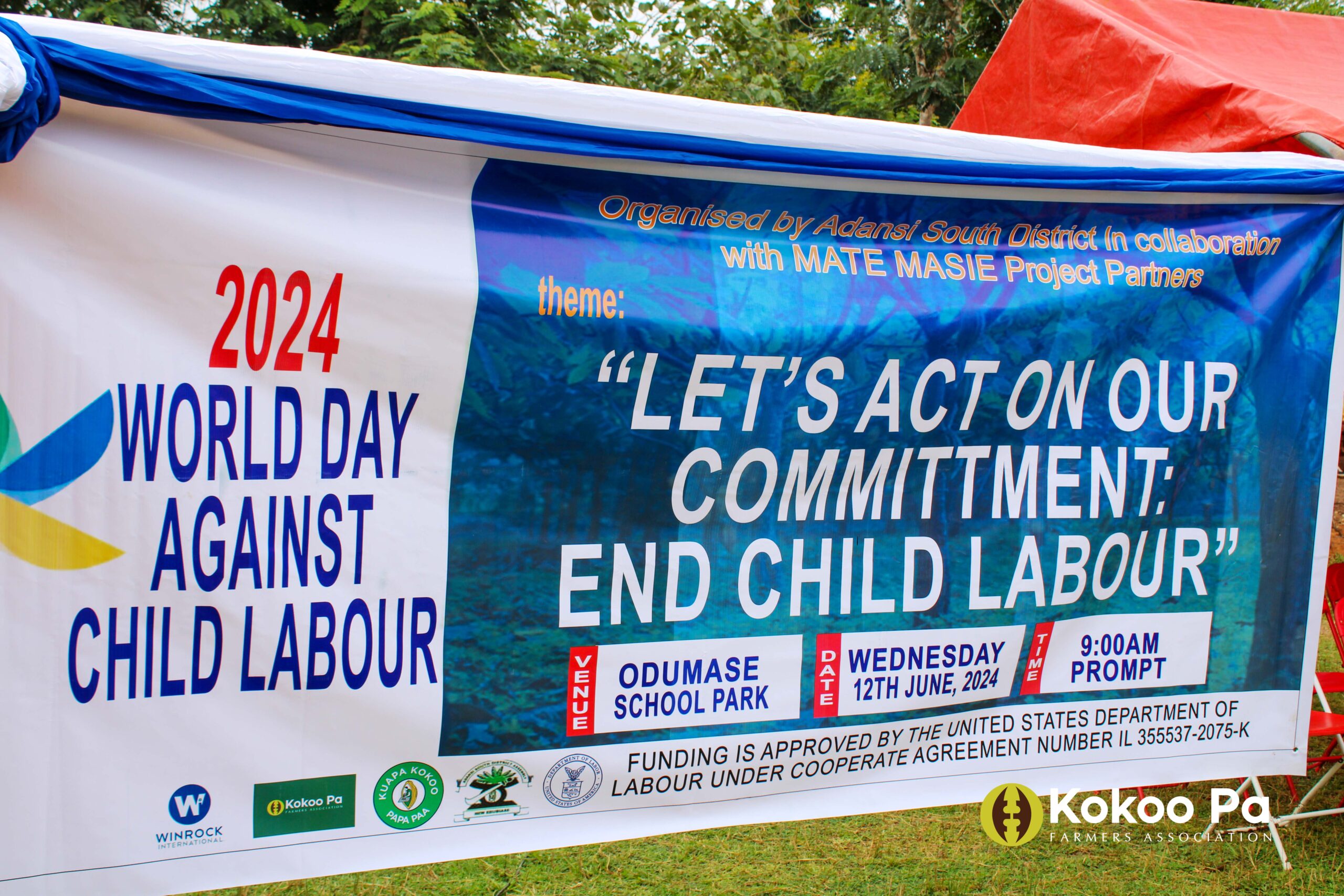 Kokoopa commemorates World Day Against Child Labour 2024